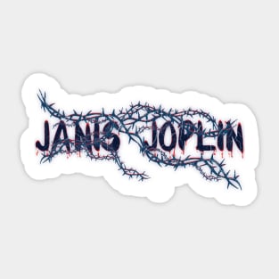 Bleeding Roots - Janis Joplin Sticker